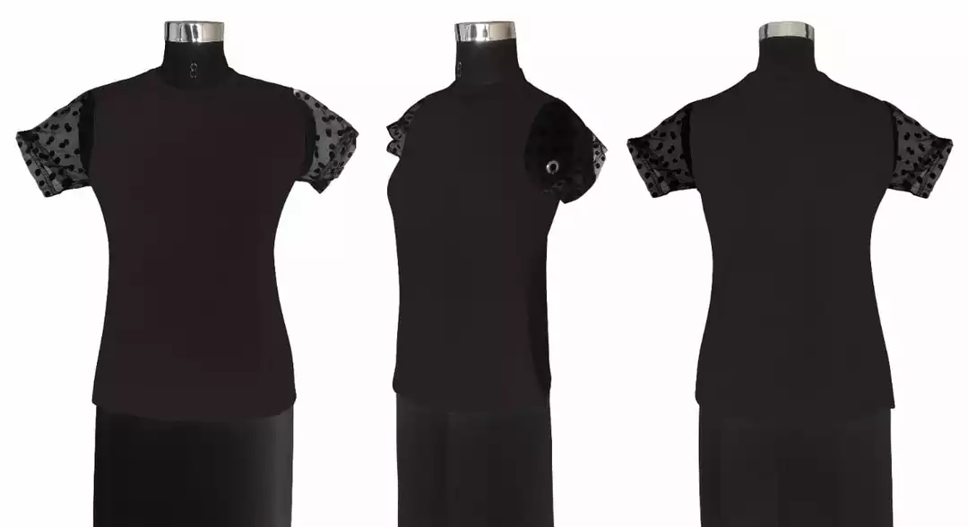 Ashwatthama Women's Casual Solid Black Top uploaded by Ashwatthama Clothing  on 8/4/2022