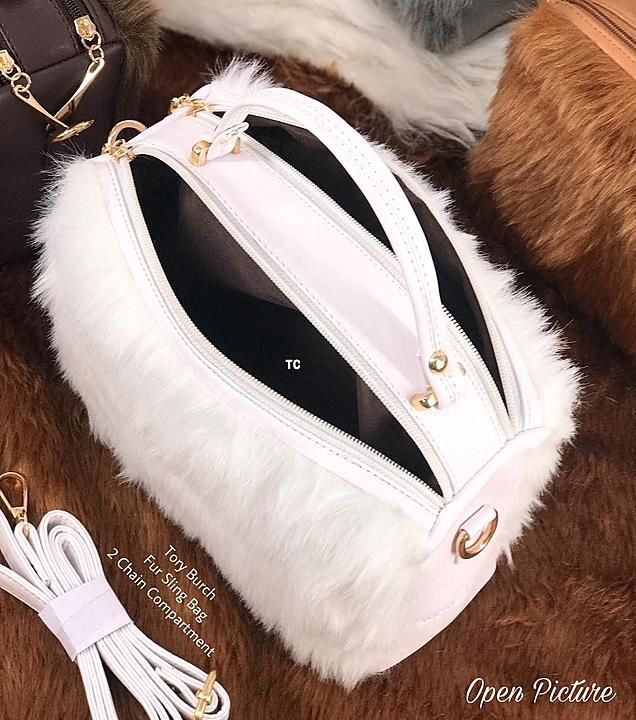 *TORY BURCH*
*Fur Sling Bag*
*With 2 Compartments*

*No Daubt in Quality*
👍👍👍

 uploaded by business on 11/21/2020