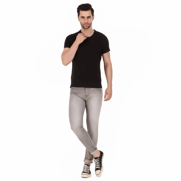 Gouts light grey jeans uploaded by Gouts fashion on 8/4/2022