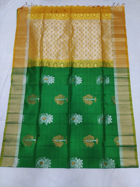 Kanchipuram pure silk sarees uploaded by business on 8/4/2022