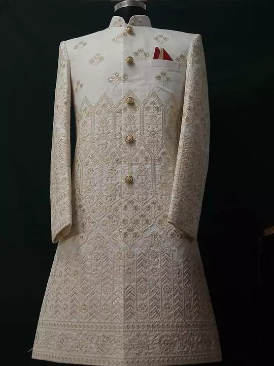 Heavy embroidery fabric  uploaded by Gurukrupa fashion on 8/4/2022