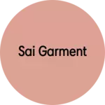 Business logo of Sai garment