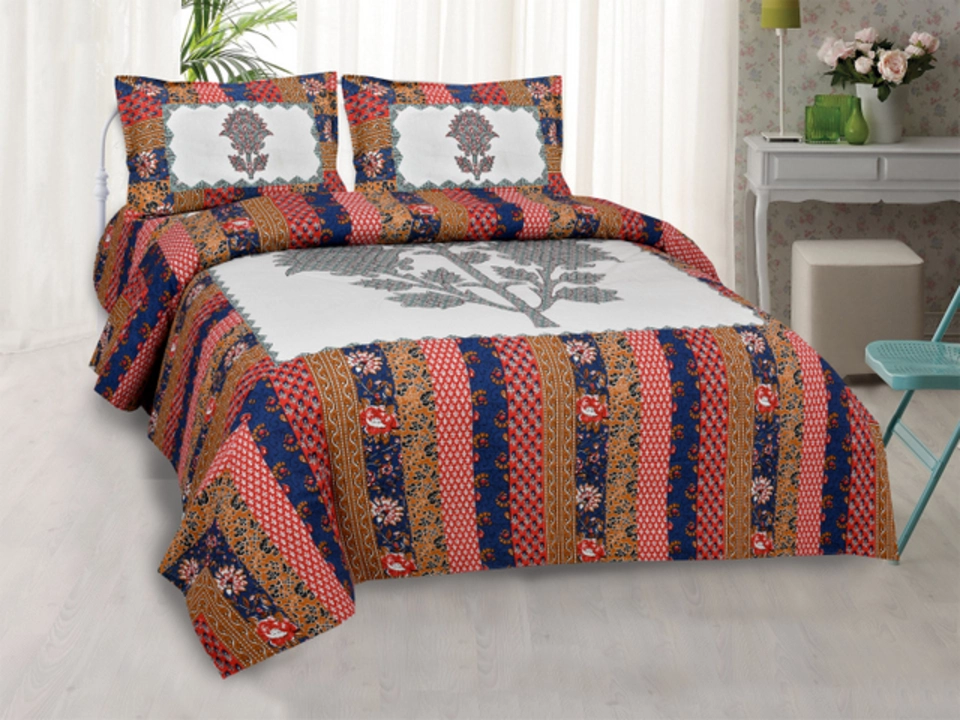Double Bedsheet pure cotton  uploaded by business on 8/4/2022
