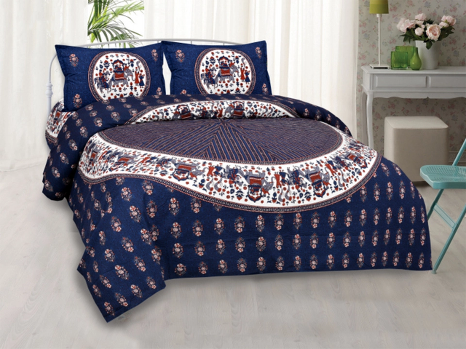 Double Bedsheet pure cotton  uploaded by Aneeka Fashion's  on 8/4/2022
