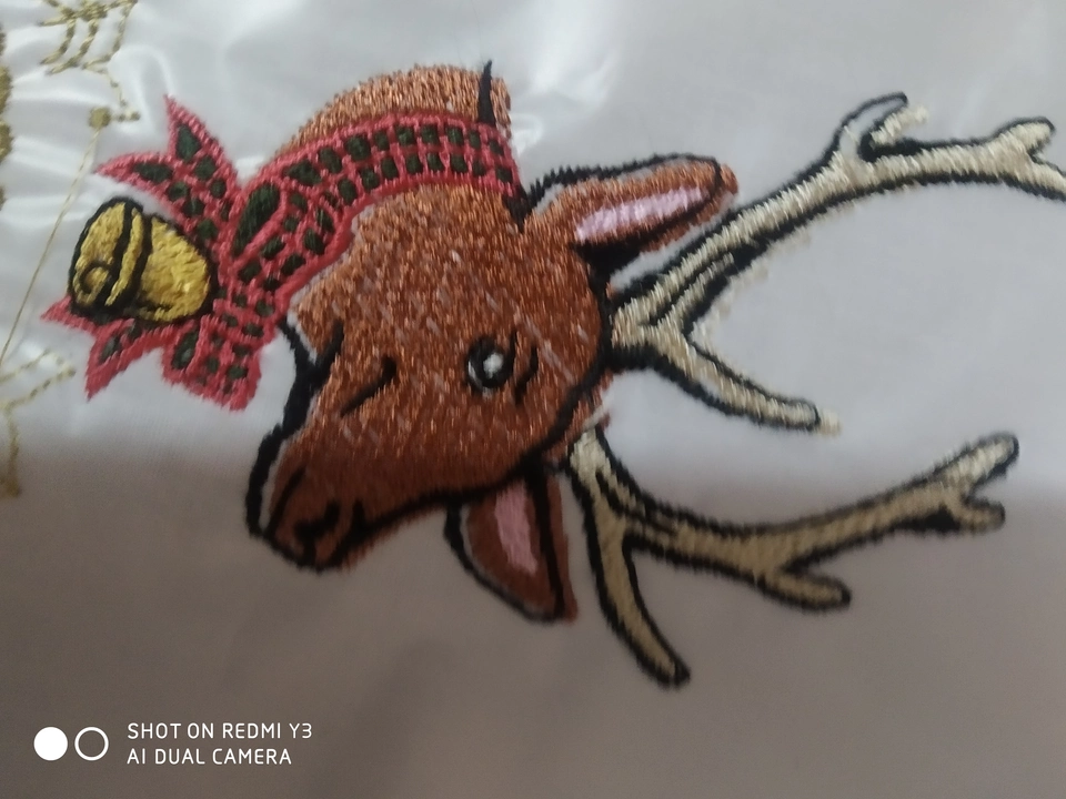 Embroidered Reindeer uploaded by business on 8/4/2022
