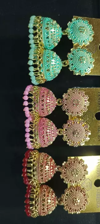 Oxodize Big Zumka Earrings New Design uploaded by Krishna Group on 8/4/2022