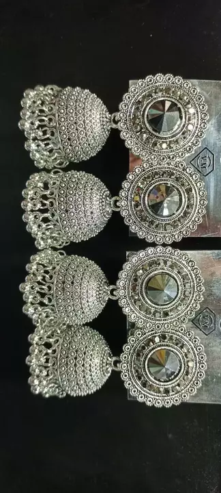 Oxodize Big Zumka Earrings New Design uploaded by Krishna Group on 8/4/2022
