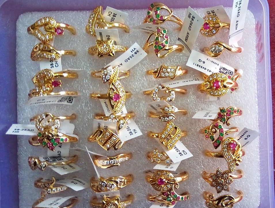 Ledis ring uploaded by Baba jewellery 1gram gold on 6/22/2020