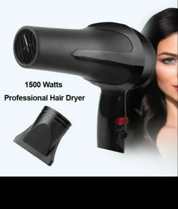 1500 WATTS PROFESSIONAL HAIR DRYER 2888 (BLACK) uploaded by H&K INTERNATIONAL on 8/4/2022