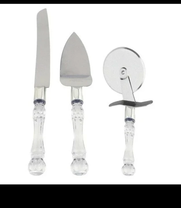 STAINLESS STEEL CAKE KNIFE SET OF 3 uploaded by H&K INTERNATIONAL on 8/4/2022