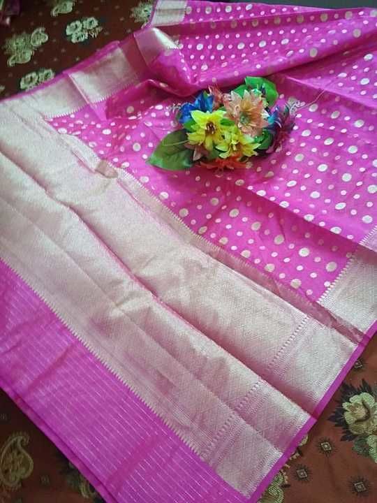 Banarasi cotton silk Saree  uploaded by Banarasi saree suit dupatta manufac on 11/21/2020