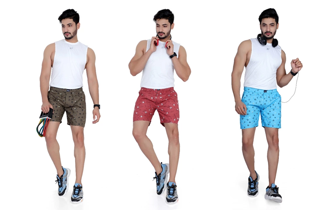 Mens shorts 100% cotton  uploaded by business on 8/4/2022