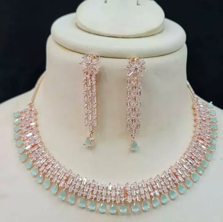 Elegant diamond jewellery set ❤️ uploaded by business on 8/4/2022