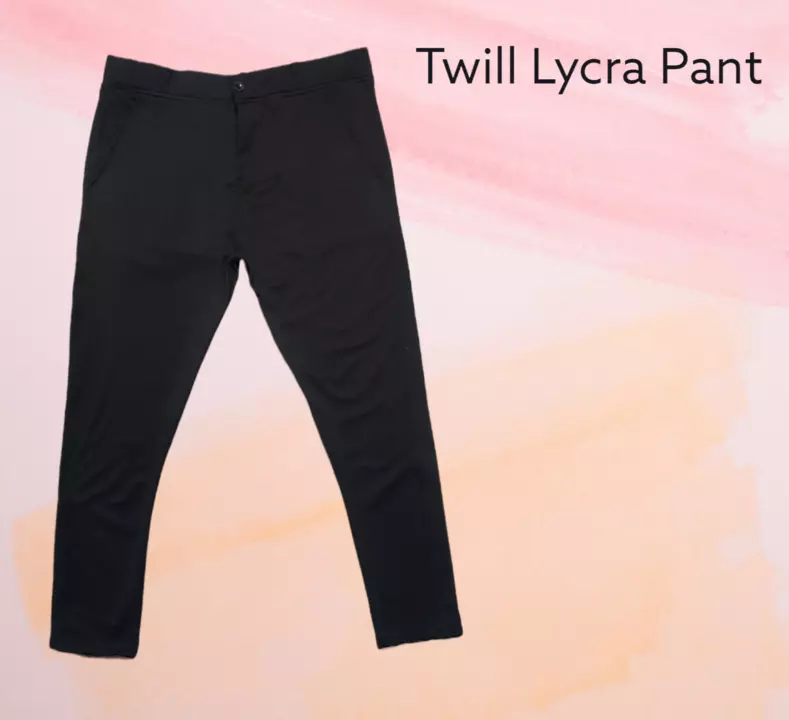 Twill Lycra pant  uploaded by Radhya Enterprises on 8/4/2022