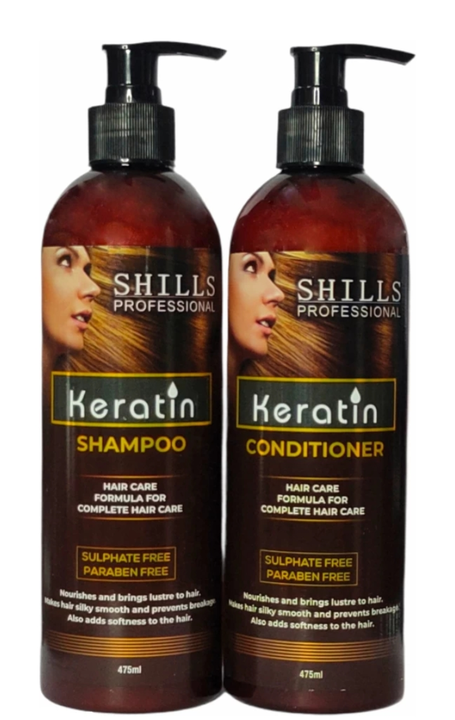 Shiils keratin shampoo & conditioner set uploaded by business on 8/4/2022