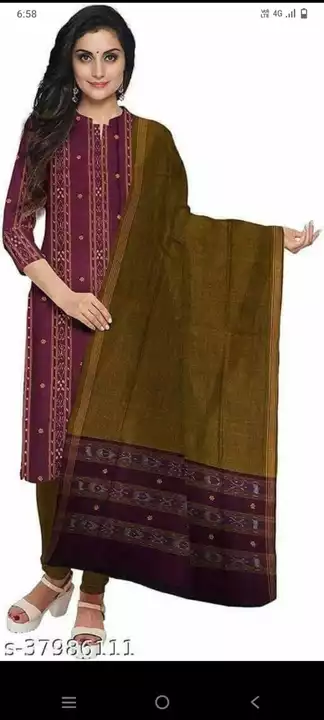 Sambalpuri dress material uploaded by business on 8/5/2022