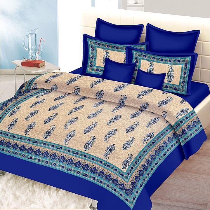 Post image Kahili art 

Pure cotton bed sheet 
Hand loom bed sheet 
Size 90x108  with 2 pillow 
Www.kahiliart.com
kahiliartjpr@gmail.com
Cod is not avalable 
Resheller  also welcome /invited
Mobile no 9667832300 /9351054139 ( Sanjay kumar )
Colour and fabric ki full gurantee