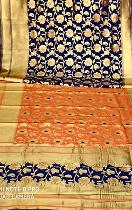 Zari woven banarasi silk sharee uploaded by Parmila Textiles group on 11/21/2020