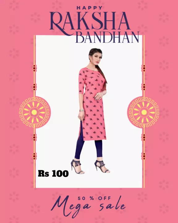 Digital print kurti uploaded by Yuvi Fashion on 8/5/2022