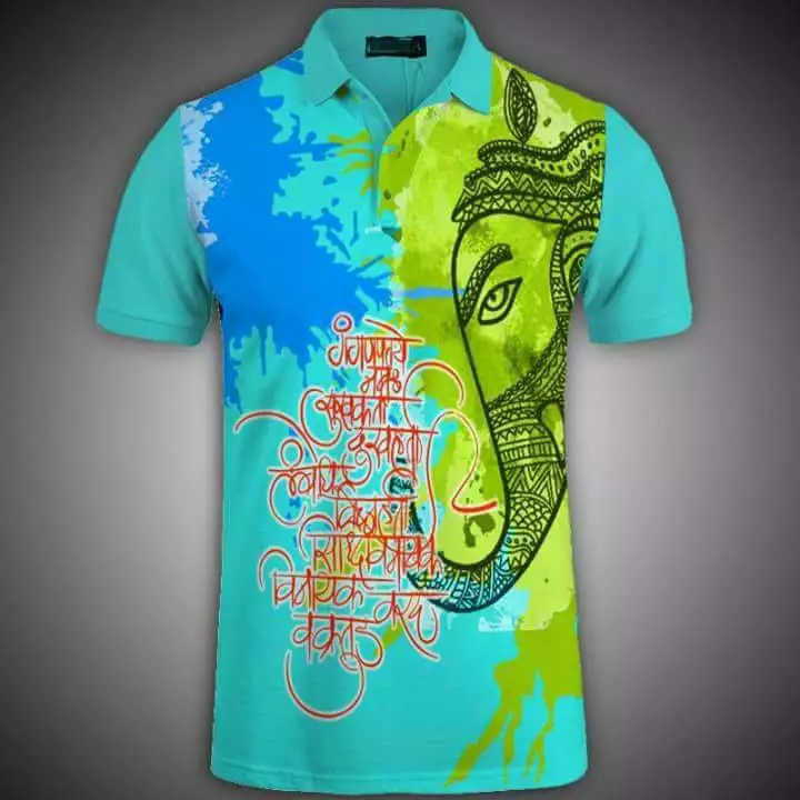 Ganpati t shirt uploaded by business on 8/5/2022