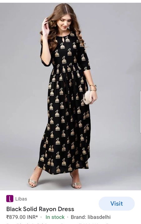 Libas Gown uploaded by Fashion Shop on 8/5/2022