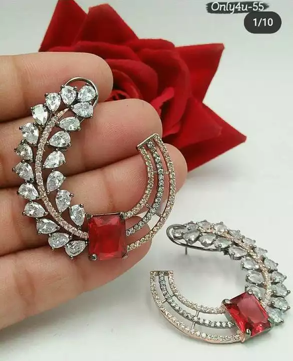 Diamond earrings  uploaded by Sudha Creations  on 8/5/2022