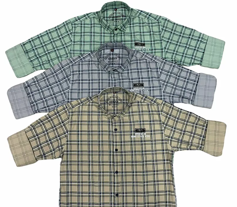 Chex casual shirts  uploaded by Amaan Apparels on 8/5/2022