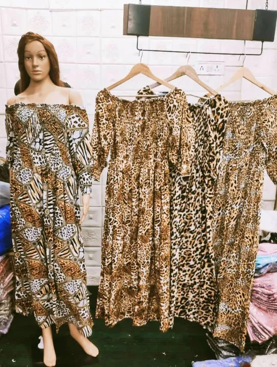 Animal print Maxi dress  uploaded by business on 8/5/2022