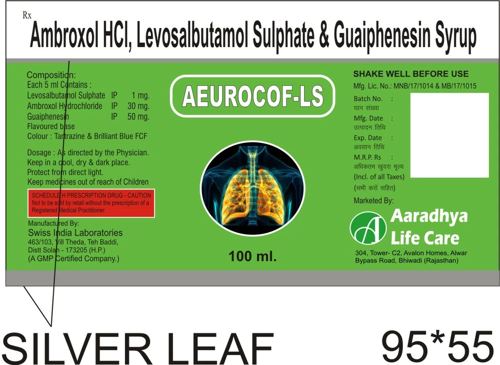 Aeurocof -LS  uploaded by Aaradhya life care on 8/5/2022