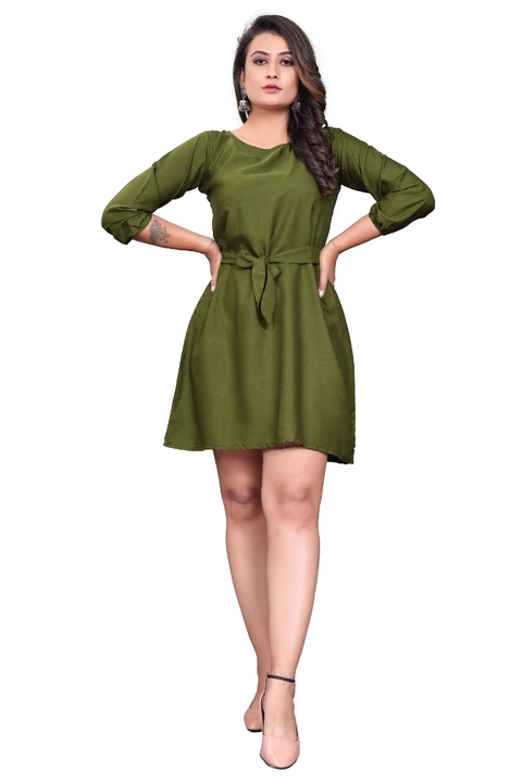 Crepe dress  uploaded by D2VFASHION on 8/5/2022