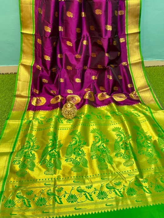 Paithani sarees uploaded by Sanskruti sarees on 8/5/2022