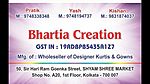Business logo of Bhartia Creation