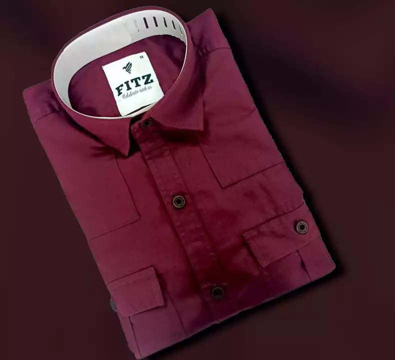 Heavy twill double pock uploaded by Fitz garments on 8/6/2022