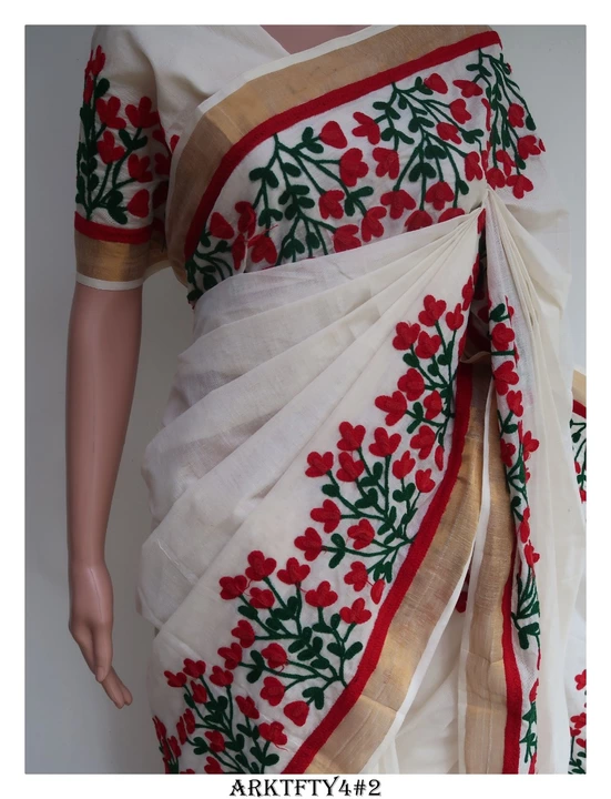 Post image I want 1-10 pieces of I want Kerala sarees  at a total order value of 1000. Please send me price if you have this available.