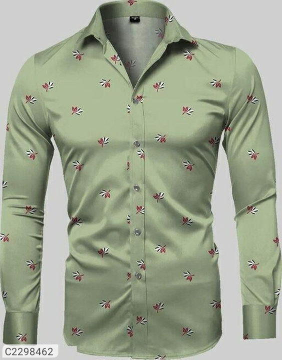 Product name :cotton blend printed full sleeves regular fit shirt  uploaded by Fashion wears on 8/6/2022