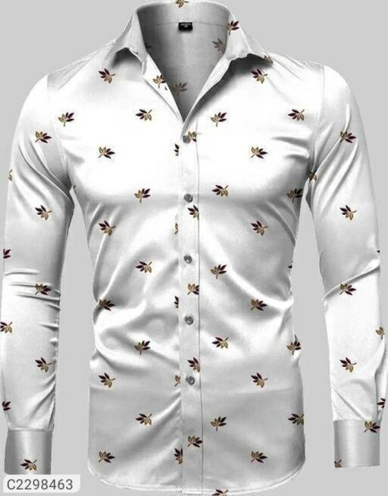 Product name :cotton blend printed full sleeves regular fit shirt  uploaded by Fashion wears on 8/6/2022
