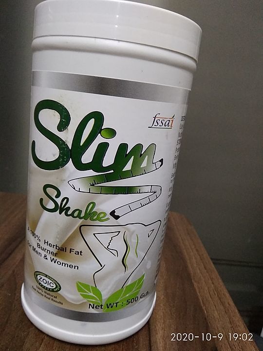 Fully Herbal Slim Shake Powder GMP certified - 500 Grams uploaded by business on 11/22/2020