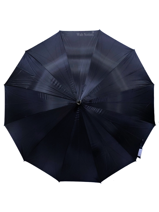 WAH NOTION®Jumbo Size Black Umbrella For Men Women Kids Right Choice Model Non Foldable Hard Shaft 2 uploaded by Wah Notion on 8/6/2022