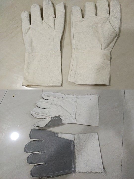 Heat resistence cotton gloves uploaded by Ashwini enterprises on 11/22/2020