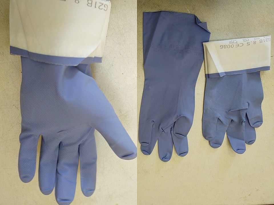 Nitrile chemical resistance gloves uploaded by Ashwini enterprises on 11/22/2020