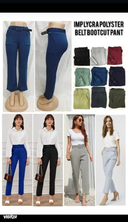 Boot cut pant  uploaded by Best quality selling on 8/6/2022