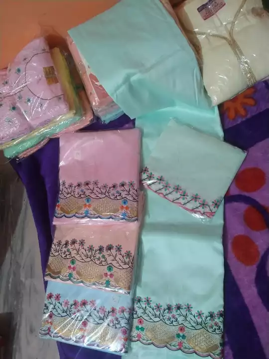 Jam cotton with pure cut work dupatta uploaded by business on 8/6/2022