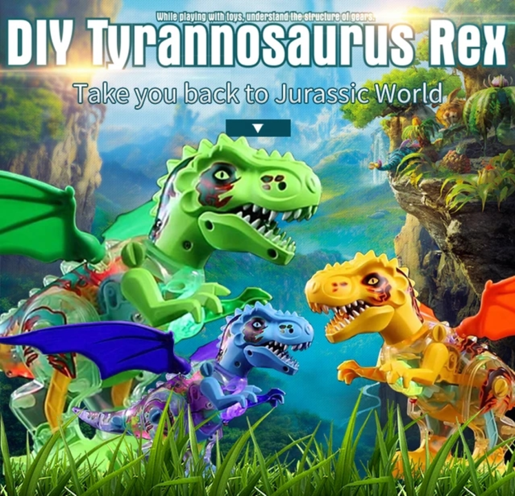 Electric spray dinosaur toy uploaded by BHTOYS on 8/6/2022