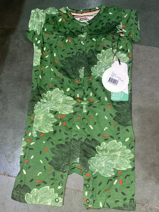 Baby romper in Green uploaded by business on 8/6/2022