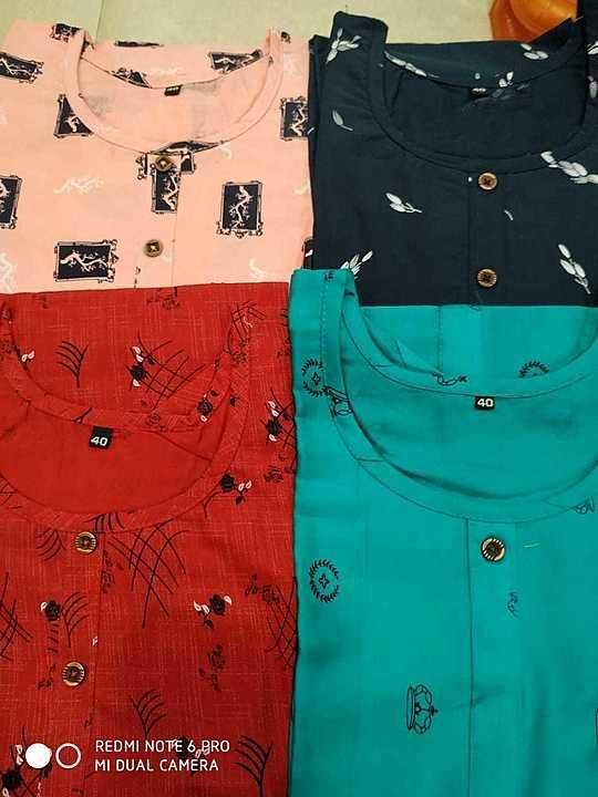 Cotton kurti  uploaded by Suhani Fashion  on 6/22/2020