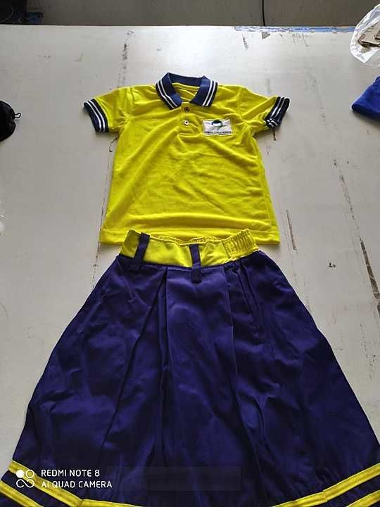 Polyster school uniform uploaded by Aparna collections  on 11/22/2020