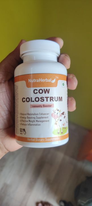 Nutraherbal Cow Colostrum  uploaded by Jiya marketing and traders on 8/6/2022