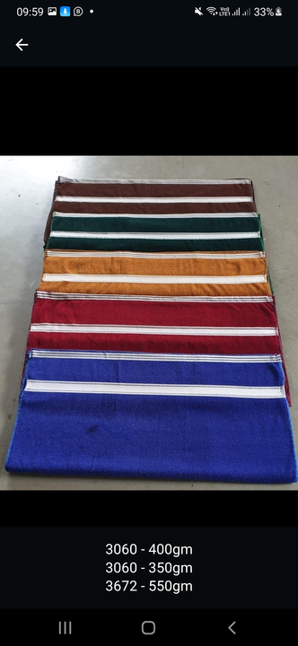 Towel uploaded by Rajesh handloom outlet on 8/6/2022