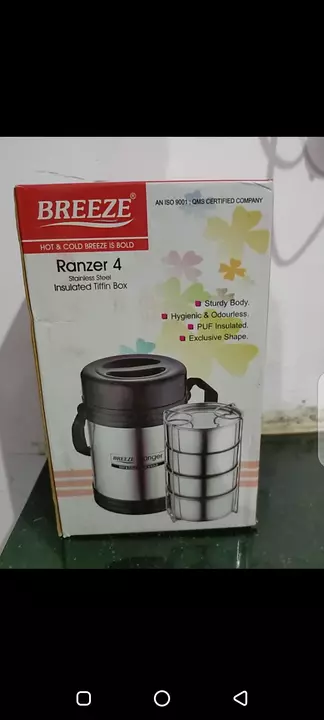 Breeze Ranzer 4 Container Lunch Box uploaded by Ayush international on 8/6/2022