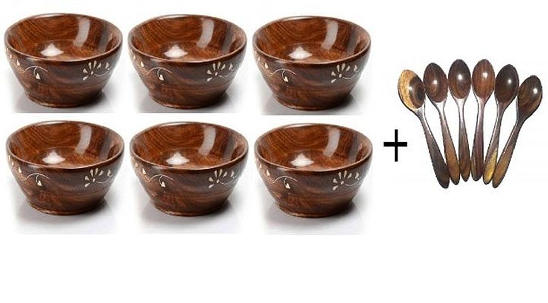 Wooden Handcrafted Bowl Set uploaded by business on 11/22/2020